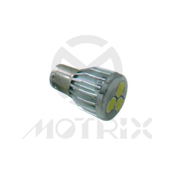 LED bulb. BA15S. Volt : 12V / 24V. Current : 150±10%mA. Luminous : 73.7±5%