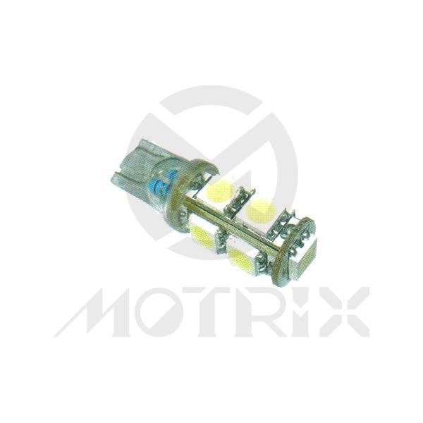 LED bulb. T10 / W2.1*9.5d. Volt : 12V / 24V. Current : 60±10%. Luminous : 53.8±5%