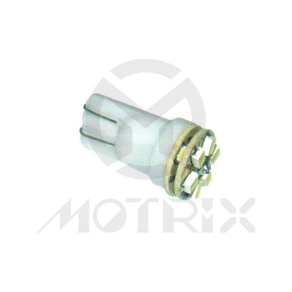 LED bulb. T10 / W2.1*9.5d. Volt : 12V / 24V. Current : 40±10%mA. Luminous : 21±5%