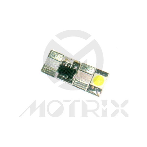 LED bulb. T10 / W2.1*9.5d. Volt : 12V / 24V. Current : 26.7±10%mA. Luminous : 10±5%