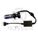 LED headlight bulb, 3000 lumen fit for socket type H4/H7/H17/HS1