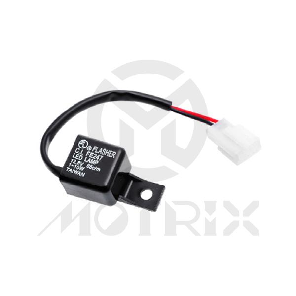 LED flasher box (LED 1-10W) 12.8V 85C/M