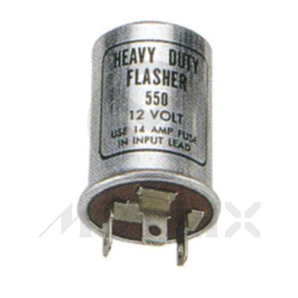 Thermo type flasher, 12V