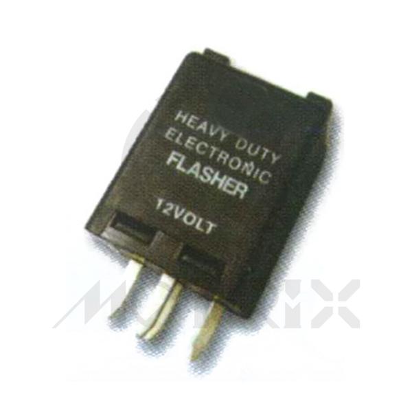 Electronic flasher, 12V 4pins