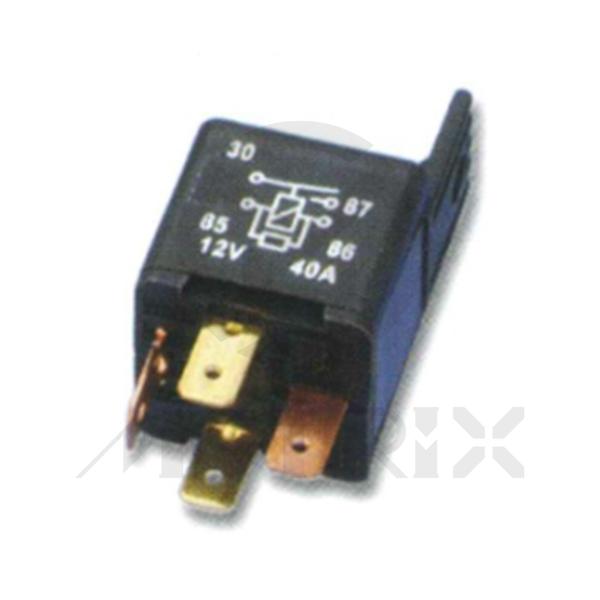 Relay with resisteor, 12V 30A