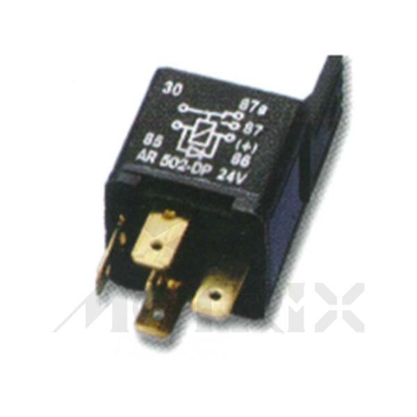Relay with diode on, 12V 20A/30A