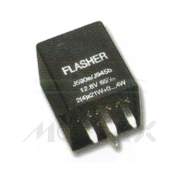Electronic flasher, 12V 4pins