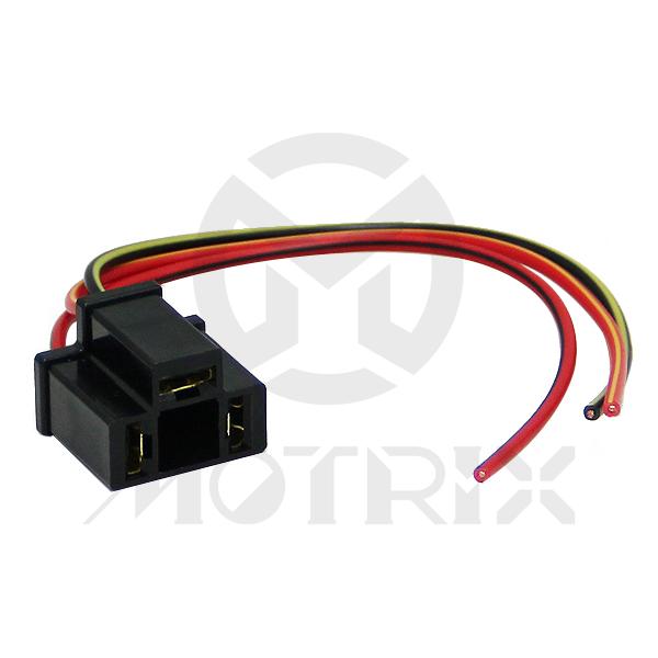 H4 headlamp 3pin female socket