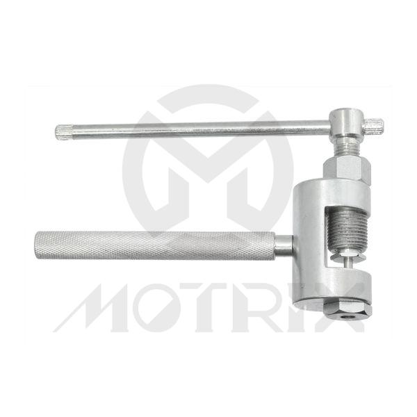 Heavy duty chain breaker rivet/extractor kit,silverfor #420, #428, #520, #530 and most of #630 chain.