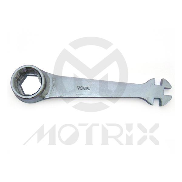 Plug/spoke combination wrehcn 14mm(thread) / 20.8Mm(hex)and 17mm plugs fit ngk “b” series. Spokes on japanese mx motorcycles,atk and ktm models.