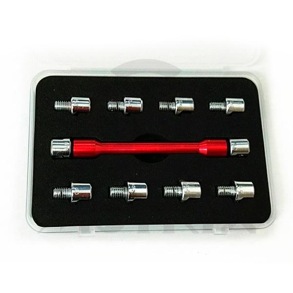 Universal spoke wrench-10pcs 5.2/5.4/5.6/5.8/6.0/6.2/6.4/6.6/6.8/7.0