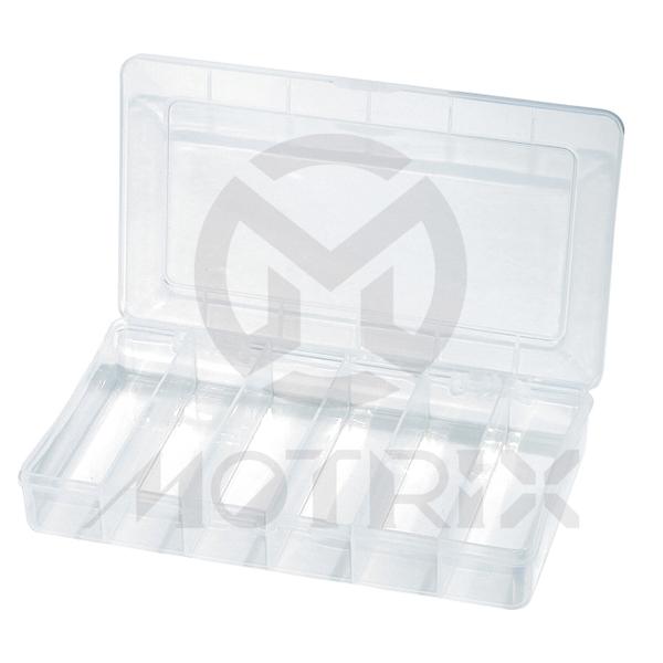 Clear pp box size : 21*12.8*3.4Cm with hook