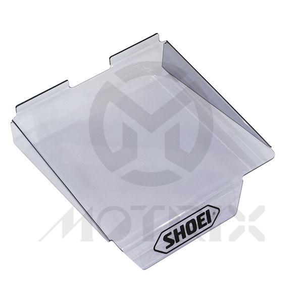 Shoei helmet shelves light brown color