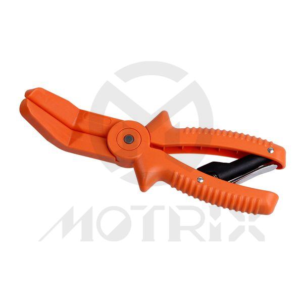 Hose clamp plier with spring tool size: 45˚