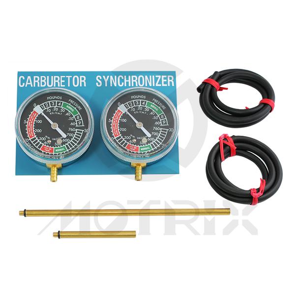 Economy vacuum gauges system-2, for 2 cylinders