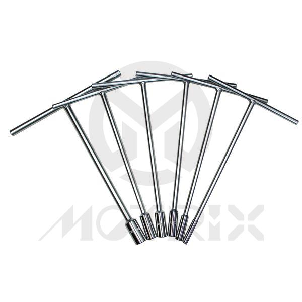 (6Pcs-8/10/12/13/14/17 mm) t-bar socket set with blue pvc bag (8/10/12/13/14mm – l/200*300mm) (17mm – l/250*300mm)