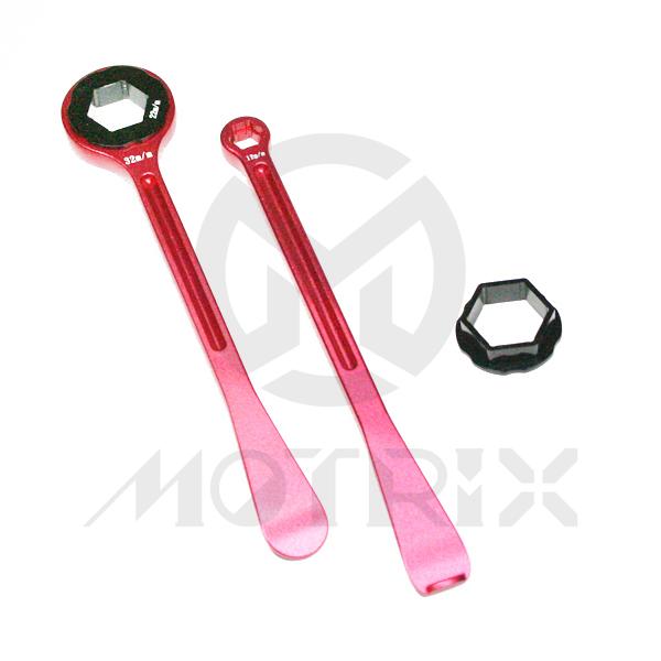 Tyre lever set AL-7075 32mm, 27m, 22m, 10/12mm for European bike