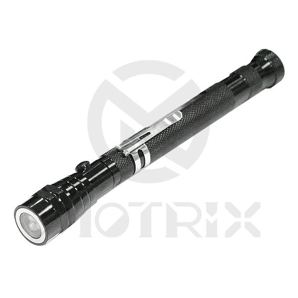 Magnetic flashlight with 3 LED length: 171MM~552MM