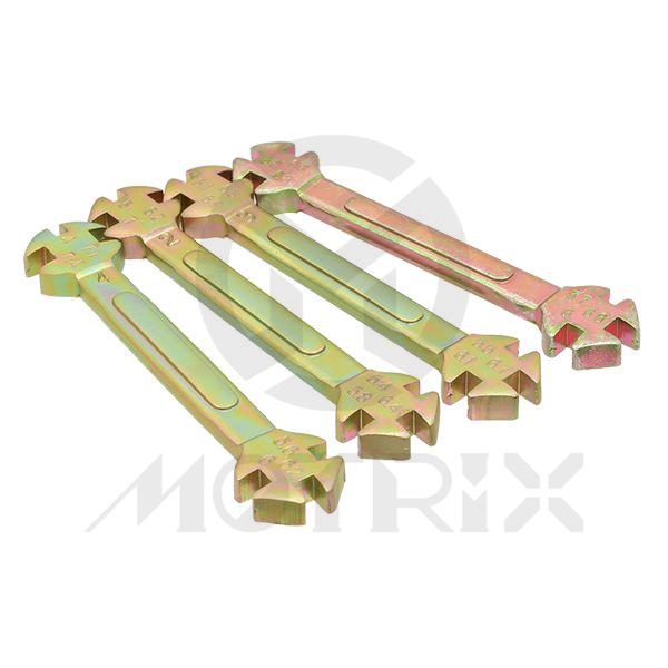 Spoke torque wrench set