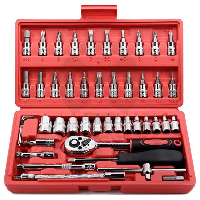 45PCS Wrench socket set