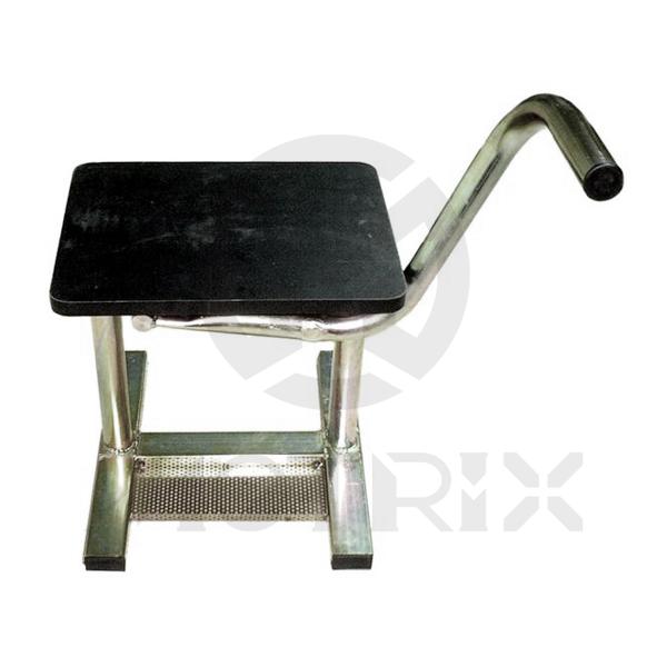 Economy off-road lift stand wooden top
