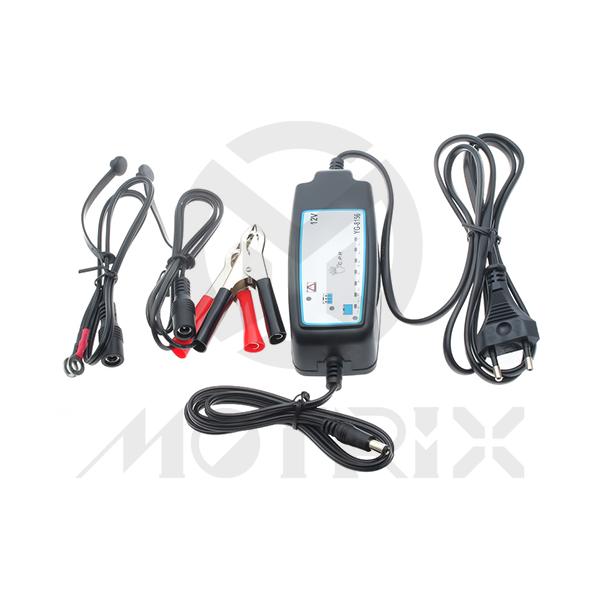 Battery charge for all types of 12V lead-acid batteries