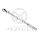 Industrial torque wrench (LA series)-matt finished. 3/8'' DR. 32T, torque wrench 20~100 FT-LB/33.9~128.8N.M, L: 433MM.