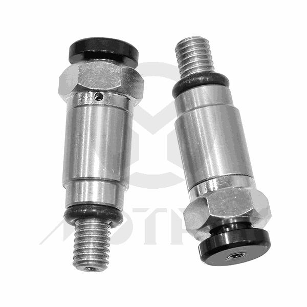 Stainless steel Bleeder set for forks M5*0.8 Fits japanese bikes