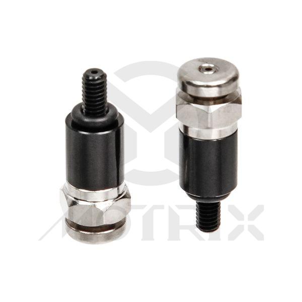 Aluminum bleeder set for forks M4* 0.7 Fit KTM/WP 43-48mm, short type: 27.7mm