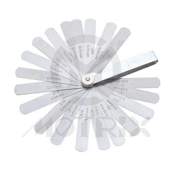 26pc thickness gauge 0.0015~0.025 inch(0.04~0.63mm)