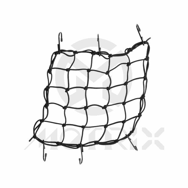 Cargo net 13''x13'' with 6 hooks