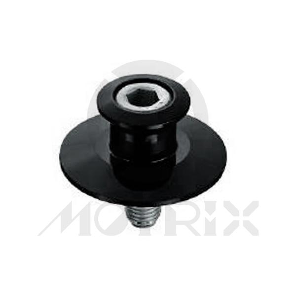 Motorcycle swingarm spools M8/1.25. Anodized aluminium For Honda, Suzuki, Triumph, BMW
