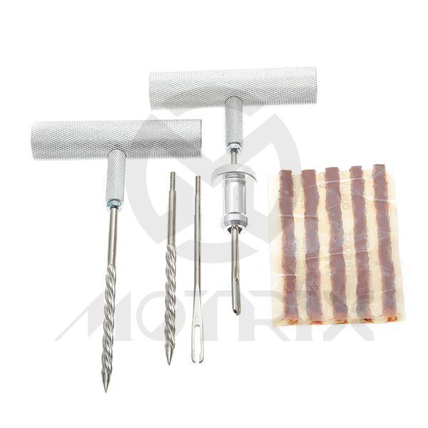 T-handle disclosed tire repair tool