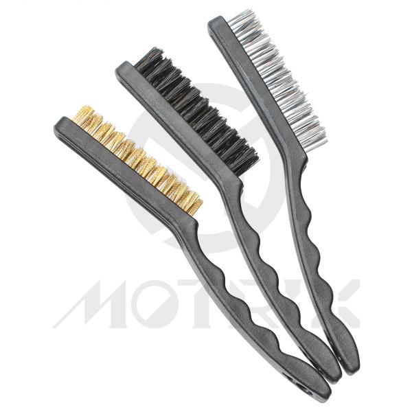 Wire brush set , 22*2.2*2.5Cm,3pcs/set