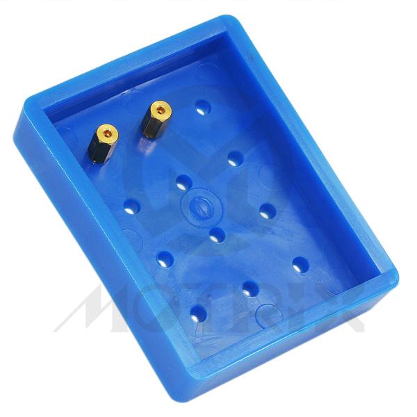 Main jet holder pvc rubber 5*9cm blue box
