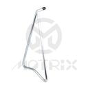 (Silver)Triangle excel stand , it is made of steel and durable enough. Available for bike and motorcycle use.