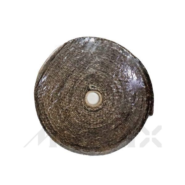 Ceramic fiber exhaust wrap, thickness:2mm/ width:50mm/ length:10M, gray