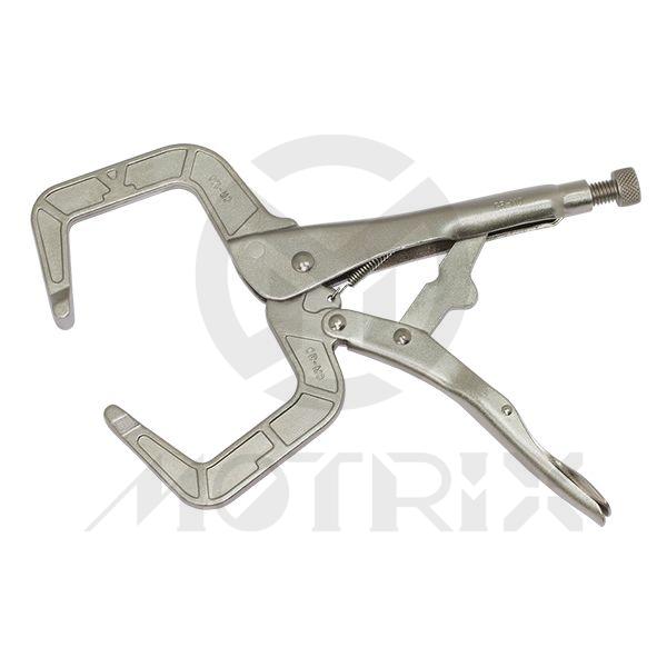 (U.S.A.)Locking c-clamp with regular tips