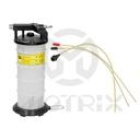 Pneumatic fluid extractor 5l , working pressure 90psi, air inlet: 1/4 inch