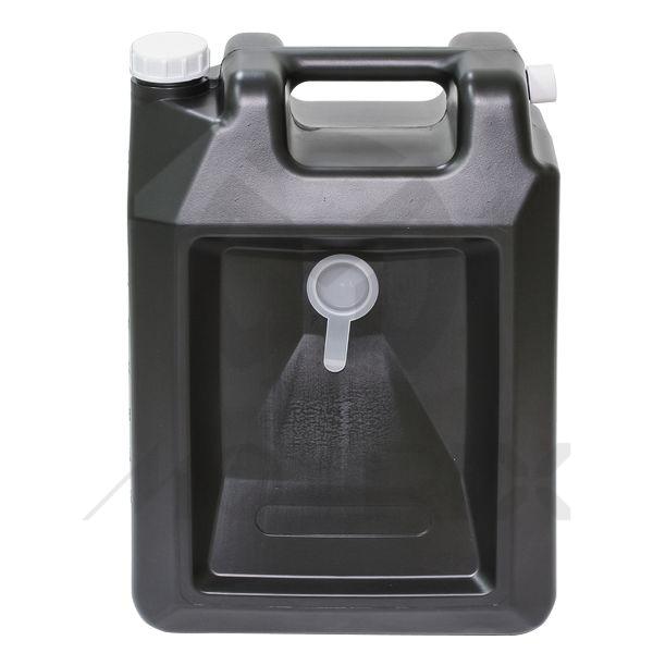 Waste oil tank 10 liter black