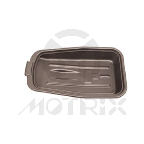 Oil drain pan 2L , black, material: HDPE