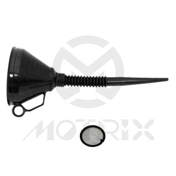 Oil funnel with small black filter screen