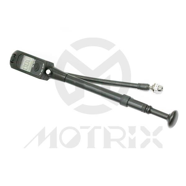 Alum shock pump with digital gauge battery is changeable