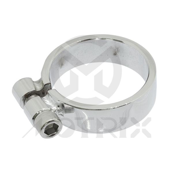 Chrome exhaust clamp, size : d/48mm w/16mm