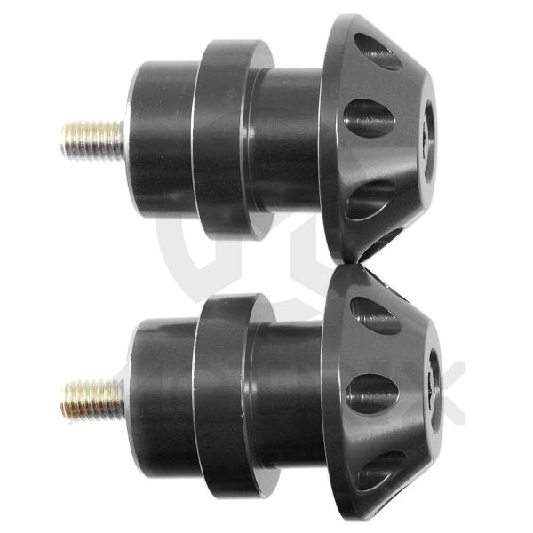 (Black) m6 swing bolt crash bobbins