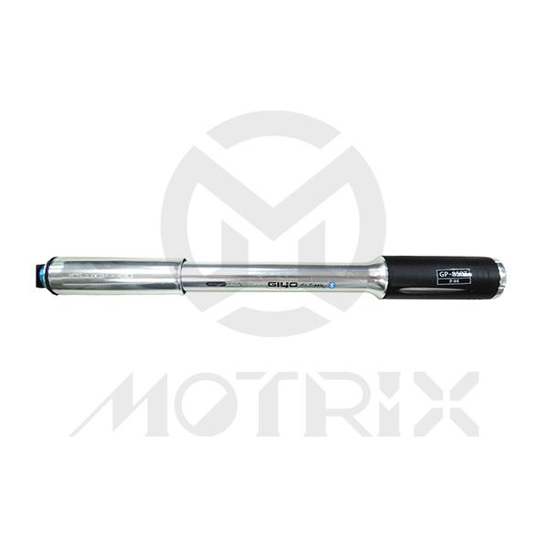 Igauge road mini pump with thumb-lock clever twin-valve