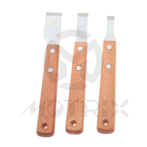 3Pcs stainless steel scraper set