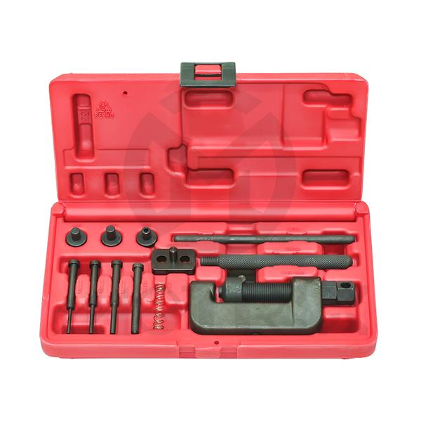 Chain breaker and riveting tool, breaking tips: 2.2mm, 2.9mm, 3.8mm rivet tip