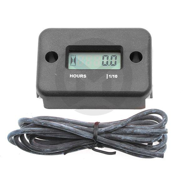LCD tachometer and hour meter, multifunctional lcd digital meter for gas engine.