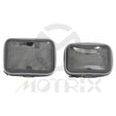 4.3" Water resistant gps case , features transparent, touch-through screen cover, water resistant zipper and cable access slot